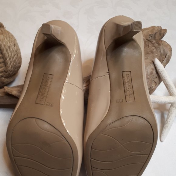 comfort plus by Predictions | Nude | NWT | Vegan Patent | Pumps | 3" Heels - Picture 13 of 13